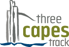 Three Capes Track logo